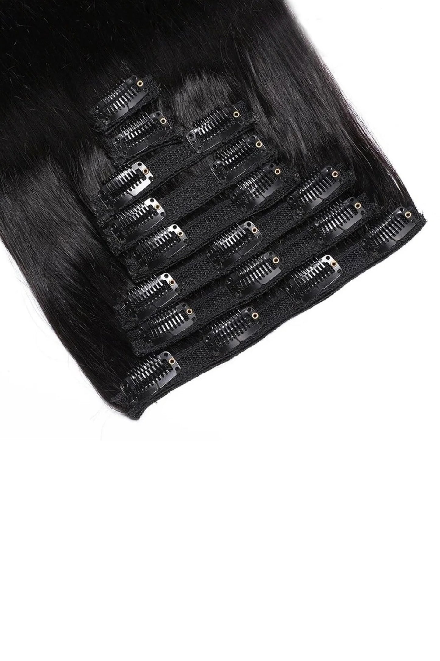 RAW Straight Indian Clip-ins