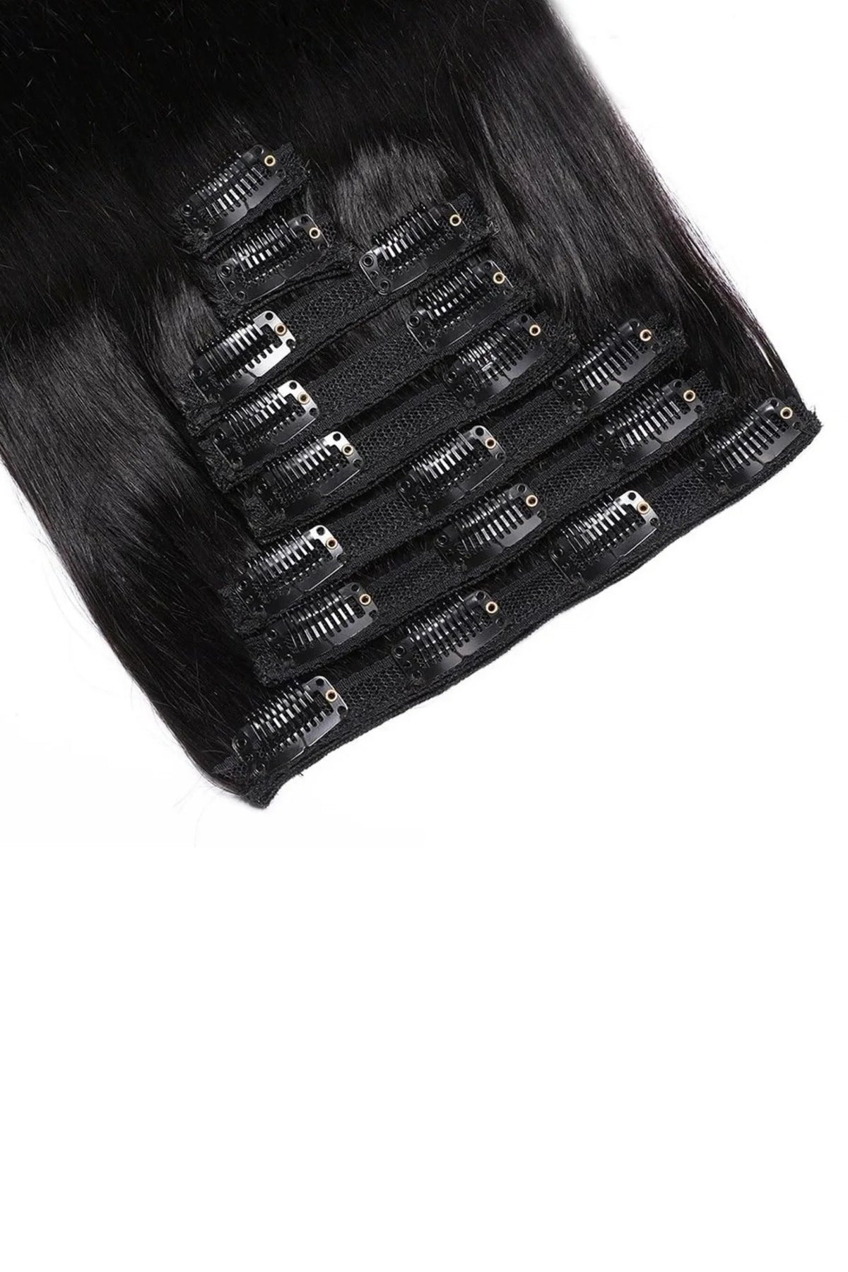 RAW Straight  Indian Clip-ins